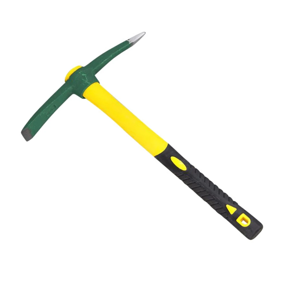 Camping Farming Multifunction Pickaxe Outdoor Steel Pickaxe Handle Edc