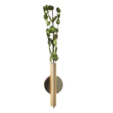 Северный постмодерн стенная ваза икебана букет из сушеных цветов Наклейка на стену цветочный горшок креативный домашний декор-золото