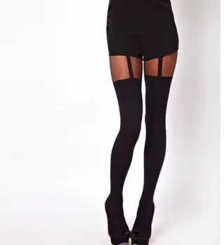 

Hot Fashion Creative Skeleton Bone Hosiery Pantyhose Bowknot Tights Sexy Women Lace Top Stay Up Thigh-Highs Stockings Sleepwear