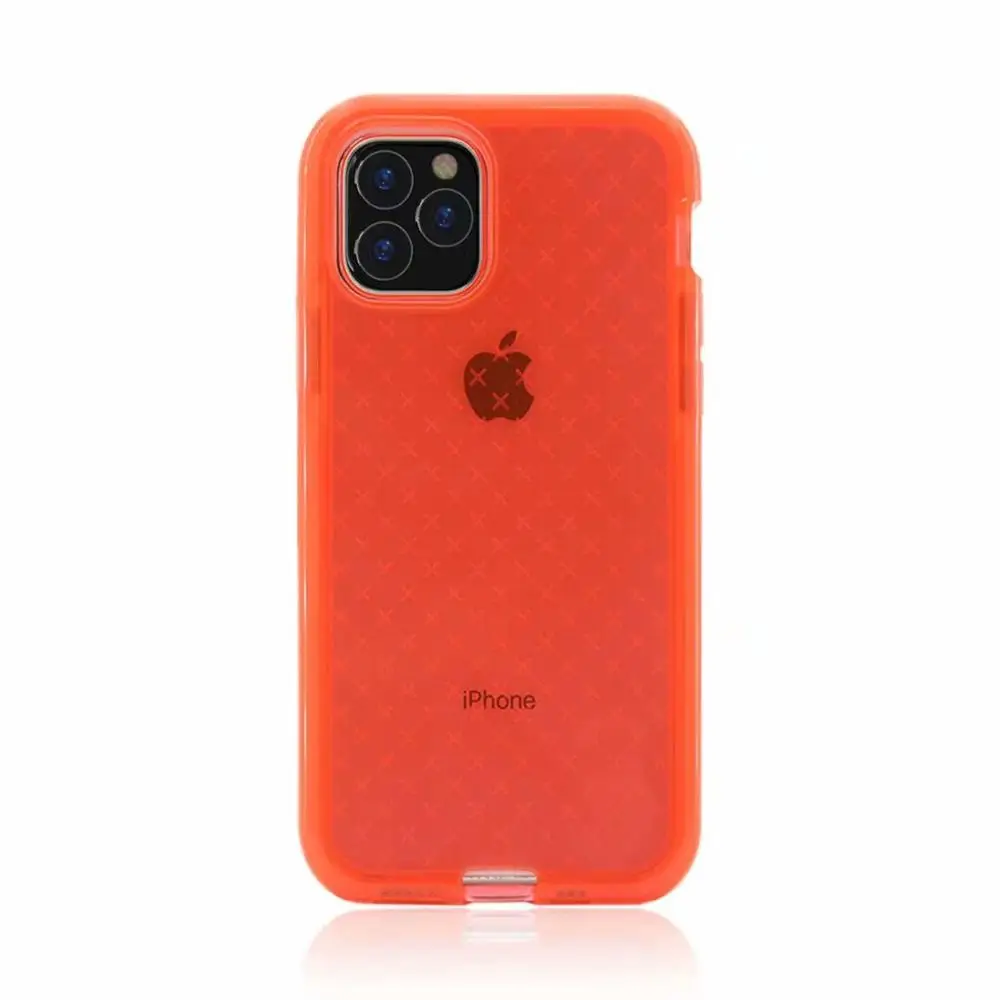 TPU+ D3O материал 16 шт./лот Ультратонкий чехол techin EVO Check для iPhone 11 Pro Max, 11 pro, 11 Чехол Защита от царапин и падений - Цвет: Red