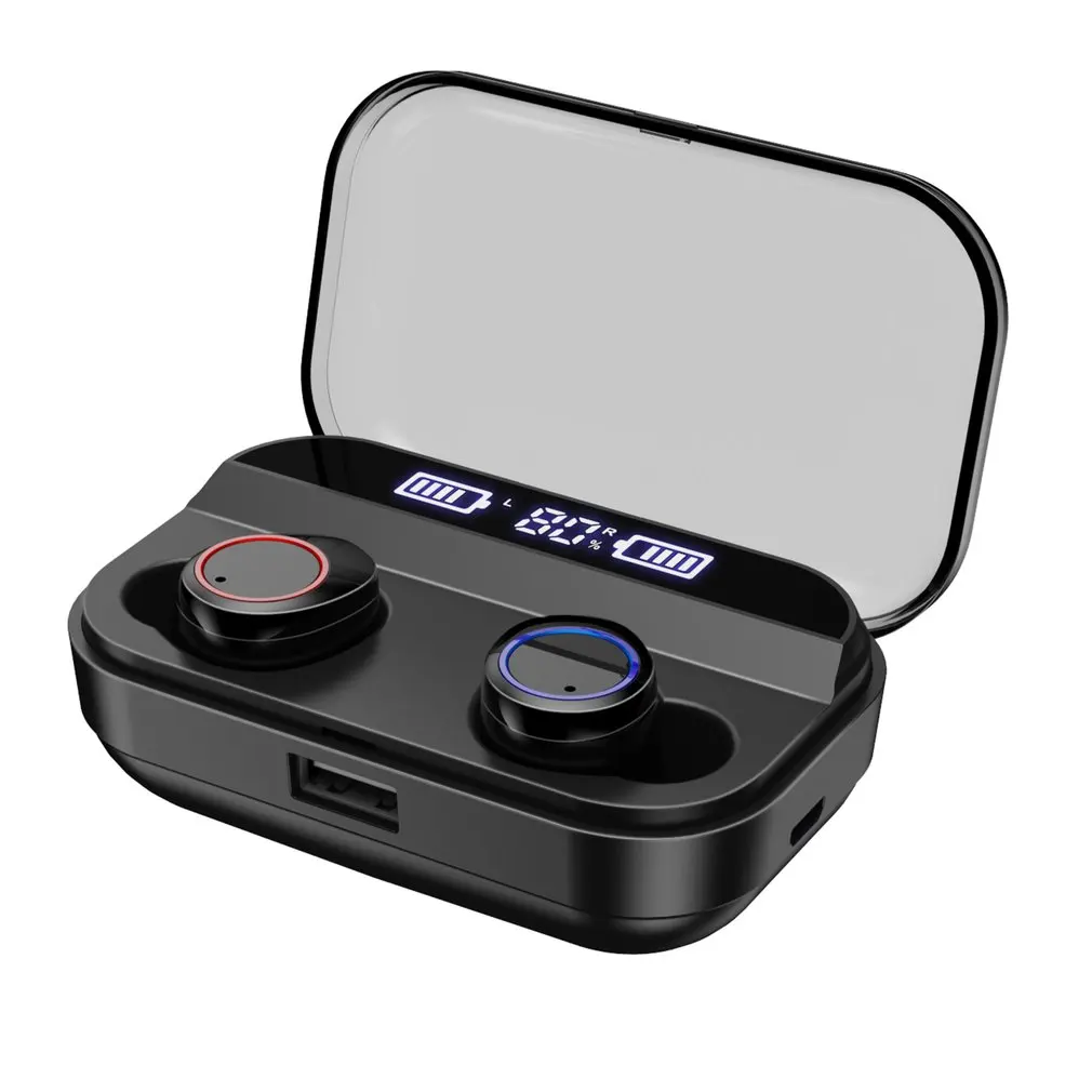 X11 Tws bluetooth наушники X6/X6Pro цифровой дисплей сенсорный водонепроницаемый 2600 мАч большой батарейный отсек беспроводные наушники