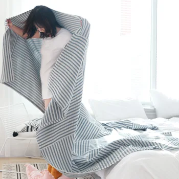 

Gauze Towel Blanket Kids Quilt Soft Comforter Home Covering Women Furniture Shawls Bed Comfortable