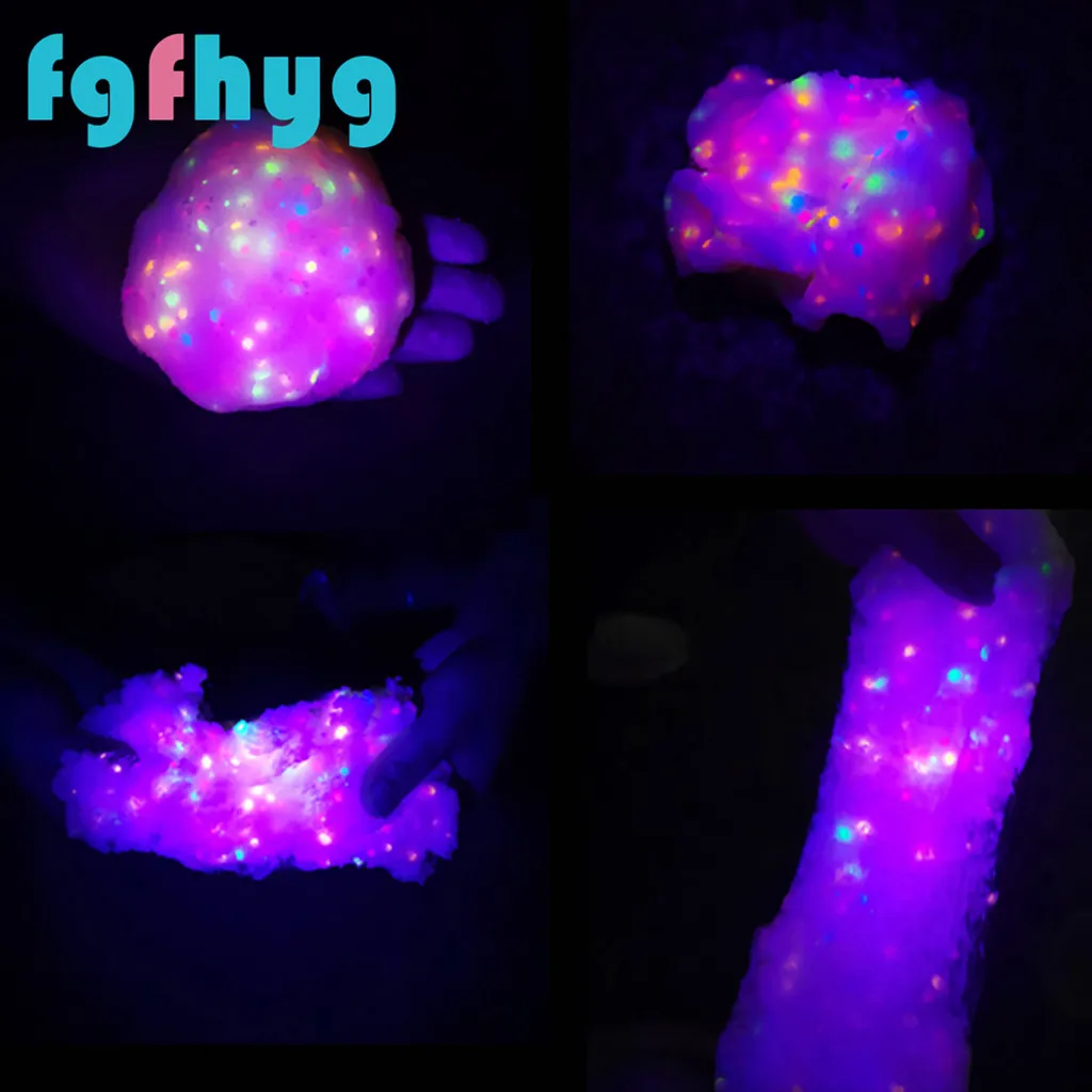 The Toys Slime 2019Top горячий светится в темноте DIY sould Slime Ароматизированная мягкая и не липкая игрушка для снятия стресса Giocattoli