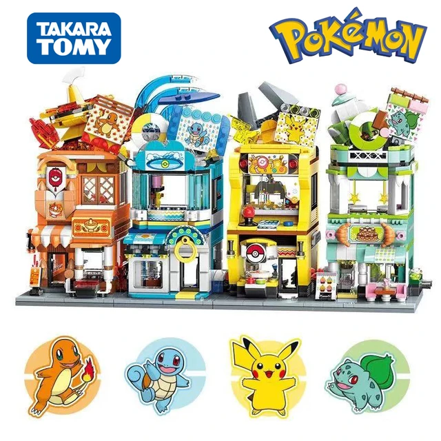 Pokemon Building Blocks Building  Pokemon Constructions Blocks - New  Building Blocks - Aliexpress