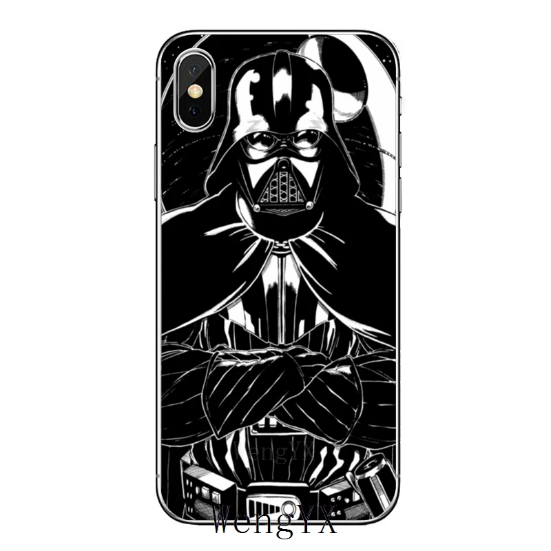Чехол Darth Vader Smoking Star Wars Artwork для iPhone 11 pro XR X XS Max 8 7 6s plus SE 5s 5c iPod Touch 5 6