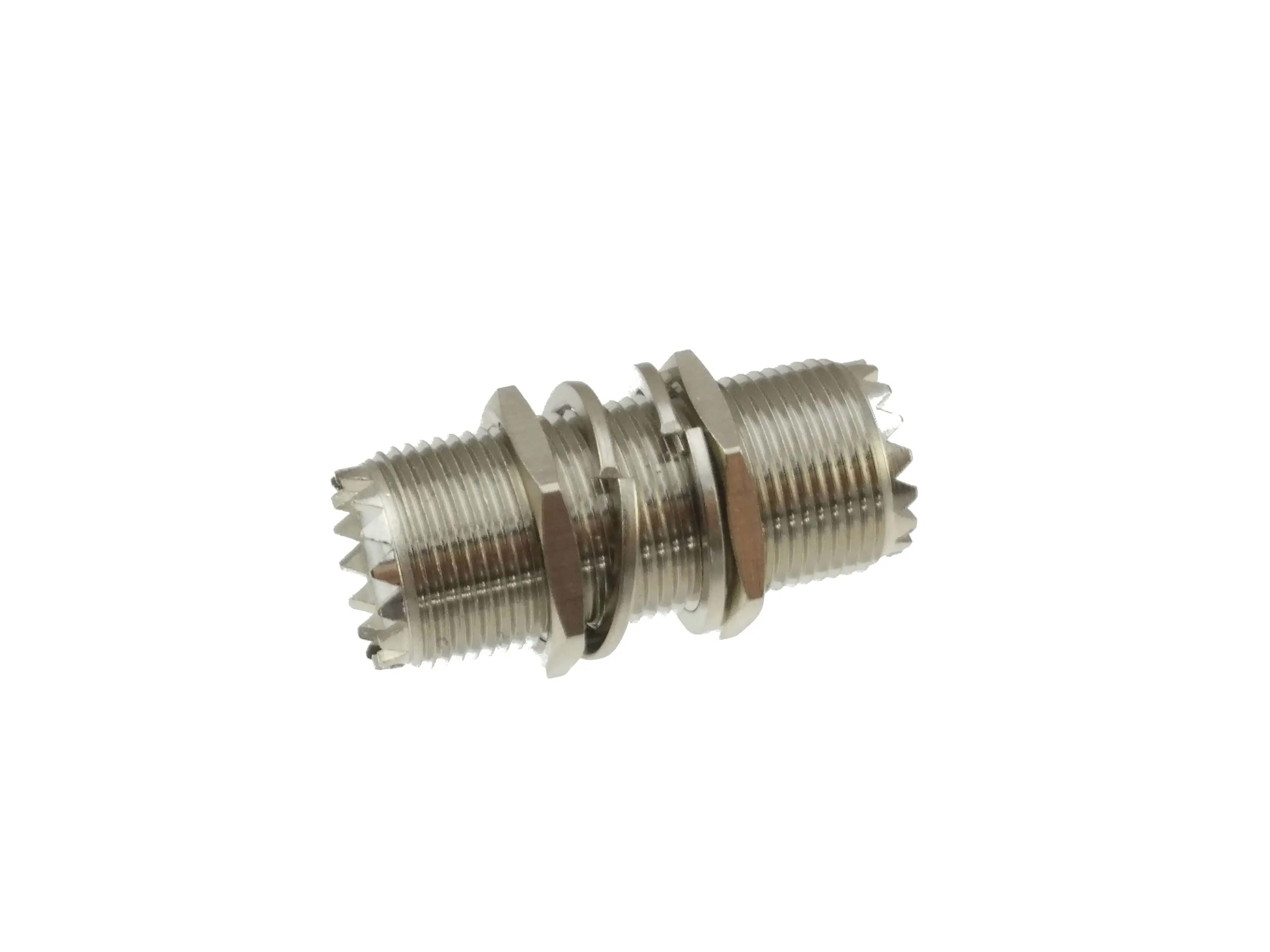1pce адаптер UHF мама M16 гайка перегородка к разъему SO239 монтажный разъем|bulkhead connector|l
