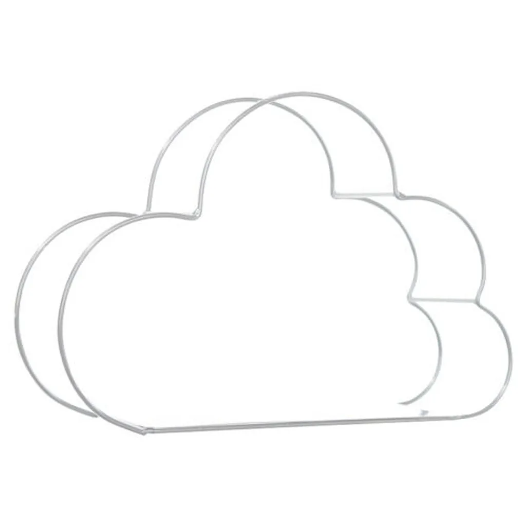 Storage Rack Portable Cloud Shaped Wall Mounted Display Storage Shelf Organization Rack Home Decoration Storage Holder 19OCT31