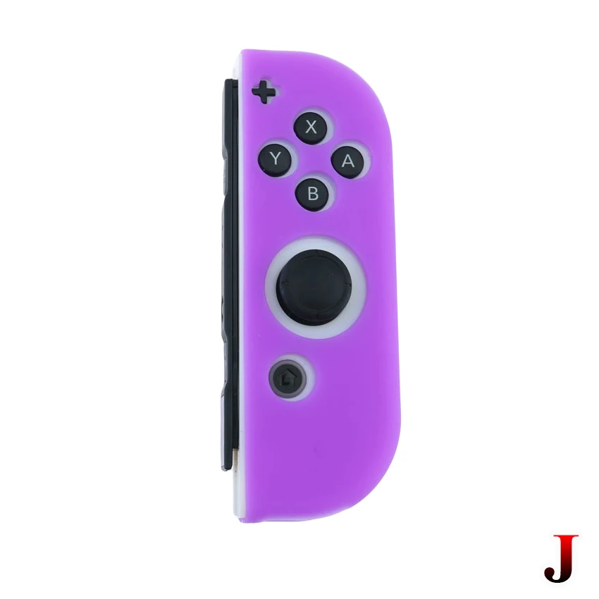 J YuXi 18color правая Мягкая силиконовая крышка для переключателя NAND красный зеленый желтый синий силиконовый защитный чехол для аксессуары NAND - Цвет: J