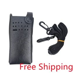 Funda de cuero para XPR7350 DP4400 XiR P8608i y GP328D con bucle de cinturón fijo de 2,5 pulgadas (sin pantalla)