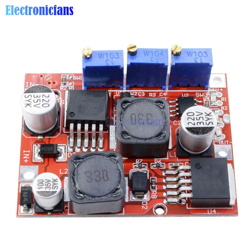 XL6019 Замена LM2577S LM2596S шаг вверх вниз Boost Buck напряжение модуль преобразователя питания Неизолированный постоянный ток доска 15 Вт 3A