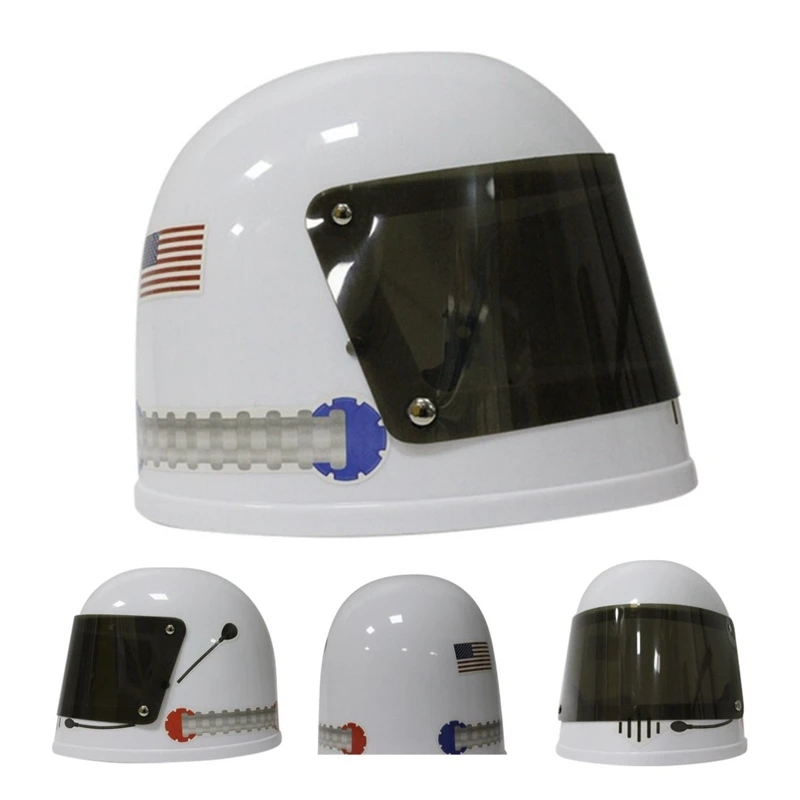 Kids Space Helmet Astronaut Helmet Costume Spaceman Headgear Accessory Carnival Party  Halloween old lady costume