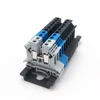 Din Rail Terminal Block UK-2.5B Wire Conductor Universal  Connector Screw Contact Connection Terminal Strip Block UK2.5B 1Piece ► Photo 3/6