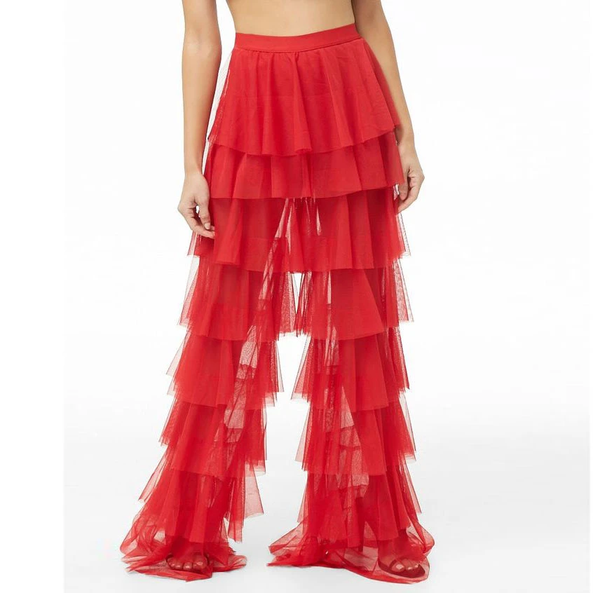 Plus size tulle pants Clearance