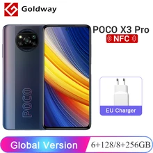 Global Version POCO X3 Pro 6GB 128GB / 8GB 256GB Cellphone Snapdragon 860 FHD+ 120Hz DotDisplay Quad AI Camera 5160mAh 33W NFC