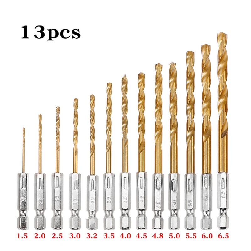 13 шт. набор сверл из нержавеющей стали | Инструменты