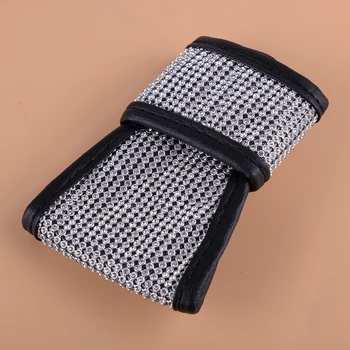 

beler Bling Bling Speed Shift Cover Luster Crystal Rhinestones For Gear Knob Cushion Protector Decor Accessories