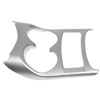 

New Chrome Water Cup Holder Drink Cup Frame Trim Cover Car Interior Trim Molding For Nissan Qashqai J11 2014 2015 2016 2017 2018