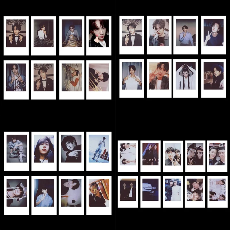 Barato Juego de tarjetas de fotos Chen Qingling Wang Yibo Xiao Zhan, póster de tarjetas Lomo, Mini tarjeta postal, papel hecho a sí mismo, colección de regalos para seguidores de sesión fotográfica 1gNWb9Epaay