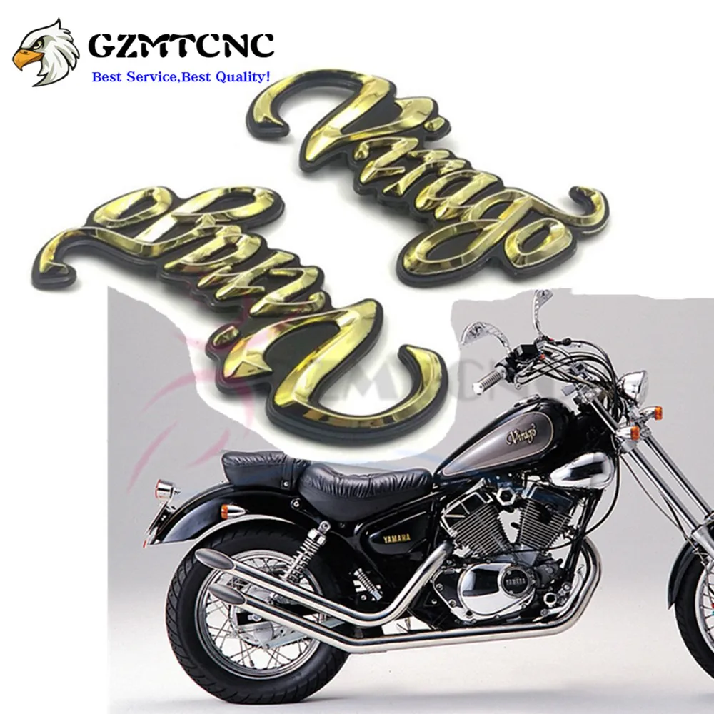 AJS Gasolina Aceite transferencias calcomanías de motocicleta de oro 