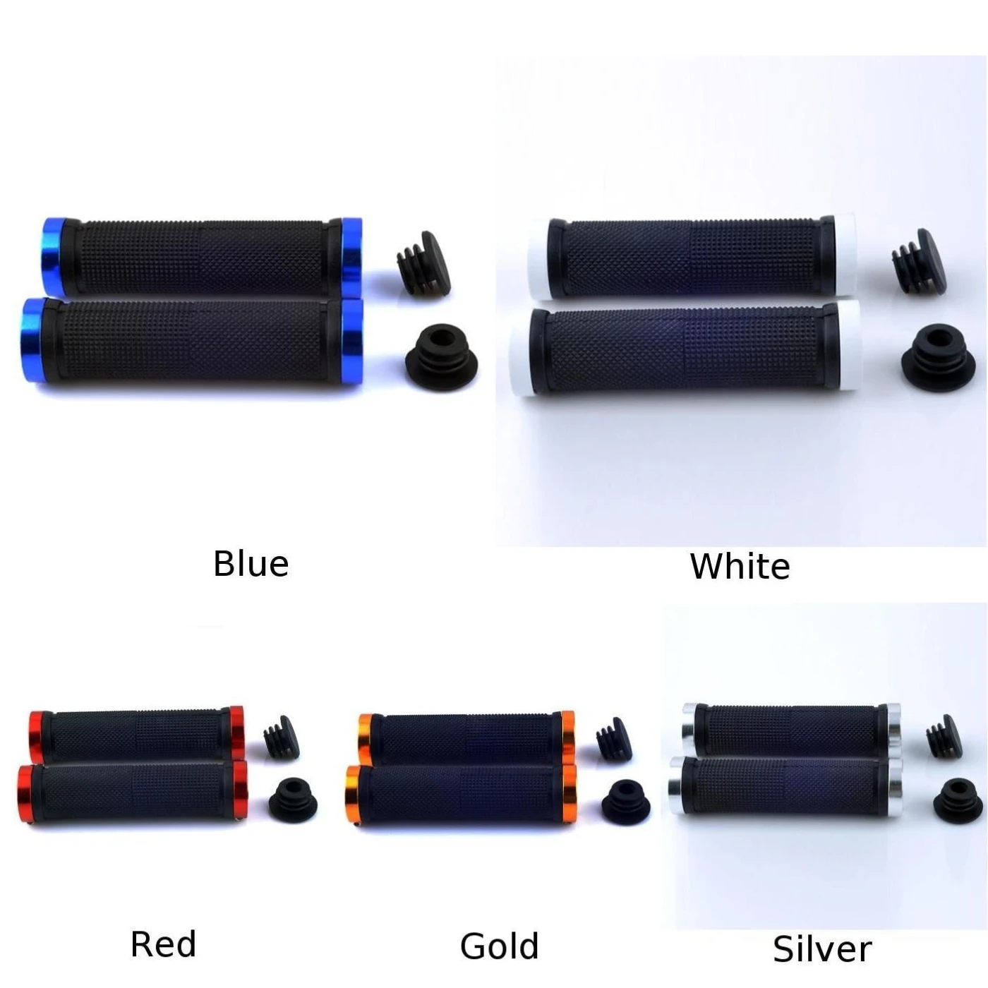 1 пара велосипедный велосипед MTB Руль резиновая нескользящая ручка резиновый алюминиевый сплав MTB дорожный велосипед аксессуары