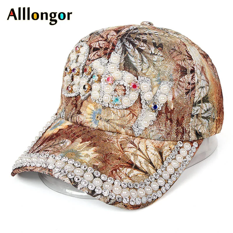 Модные летние бейсболки женские цветные детские кристальная буква Snapback gorra mujer уличная Женская шляпка