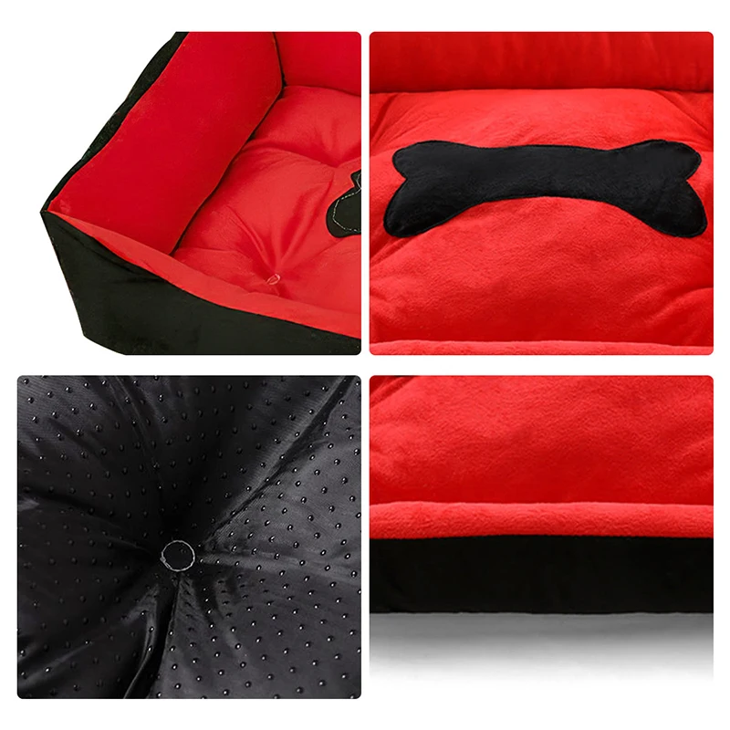 Bone Type Pet Dog Bed Dog House Mat Warming Dog House Soft Nest Sleeping Warm Kennel Pet Supplies for Cat Puppy for Animal Bone Type Pet Dog Bed Dog House Mat Warming Dog House Soft Nest Sleeping Warm Kennel Pet Supplies for Cat Puppy for Animal