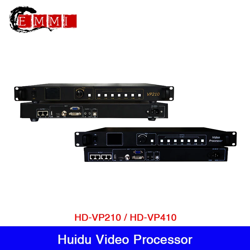 HD VP210 VP410 светодиодный видеопроцессор HuiDu включая синхронизацию отправку карты с