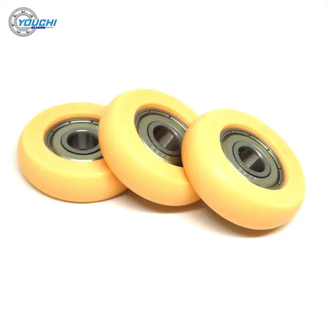 4pcs OD 36mm Rowing Machine Wheel BSR6083610 POM Rower Seat Roller
