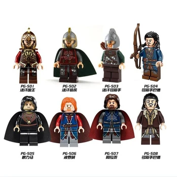 

8Pcs/set LEGO The Lord of the Rings The Hobbit Legolas Building Blocks Compatible LEGO Figures Toys For Children Gifts