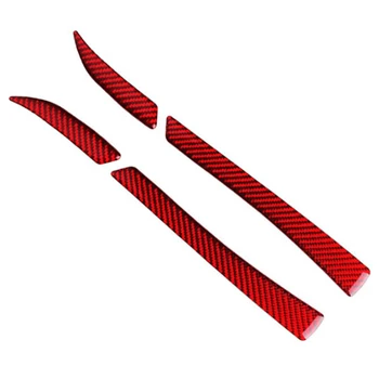 

Car Decoration Sticker Carbon Fiber Rearview Mirror Decoration Sticker Car Modification for Ford Mustang 2015-2019
