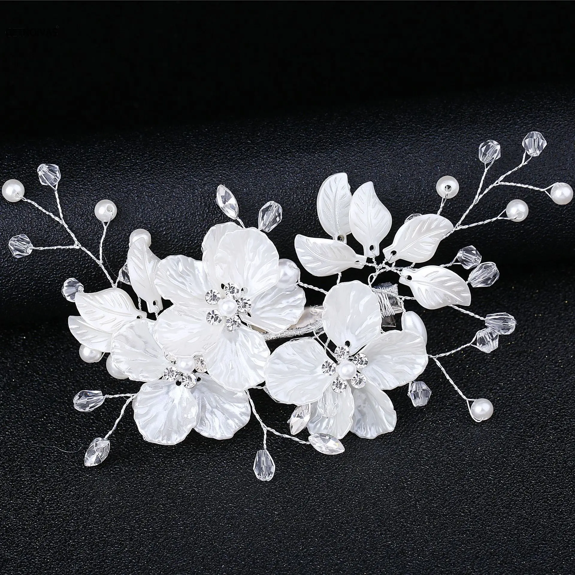 Hair Accessory White Flower Hairpins Elegant Women Floral Style Hair Clip Chinese Style Bride Wedding Headdress Hanfu hair accessory,hair clip,hair headdress,bridal headwear