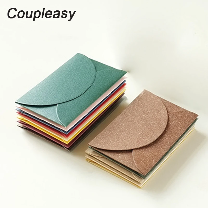 100Pcs/Lot 6x9cm Mini Envelopes for Gift Cards Cute Greeting Cards