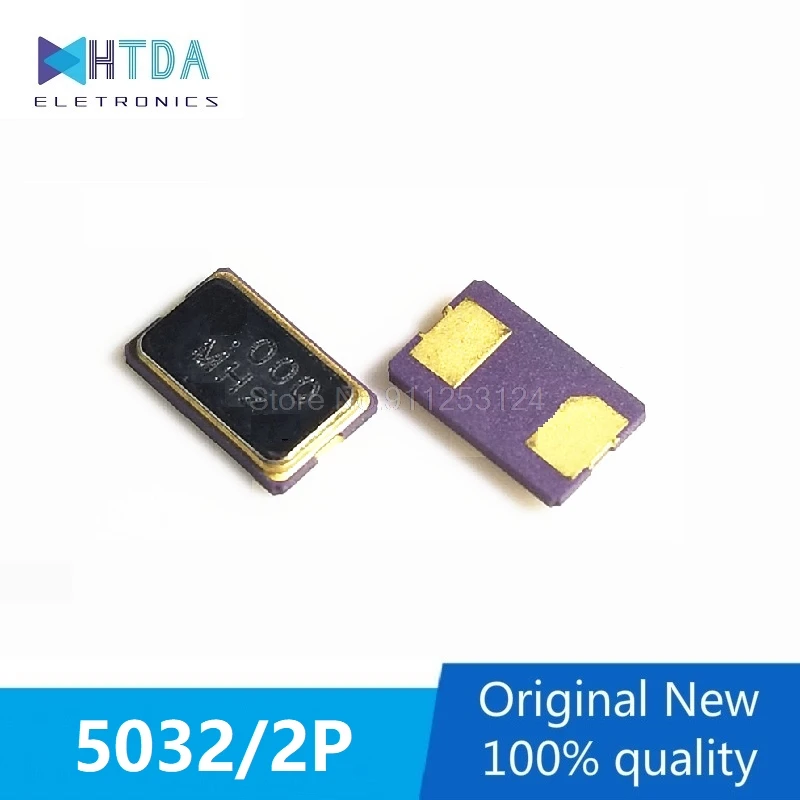 10pcs/lot 5032 16.000MHz 16MHz 20ppm 20Pf 2P SMD Quartz Crystal Resonator Passive Oscillator In Stock