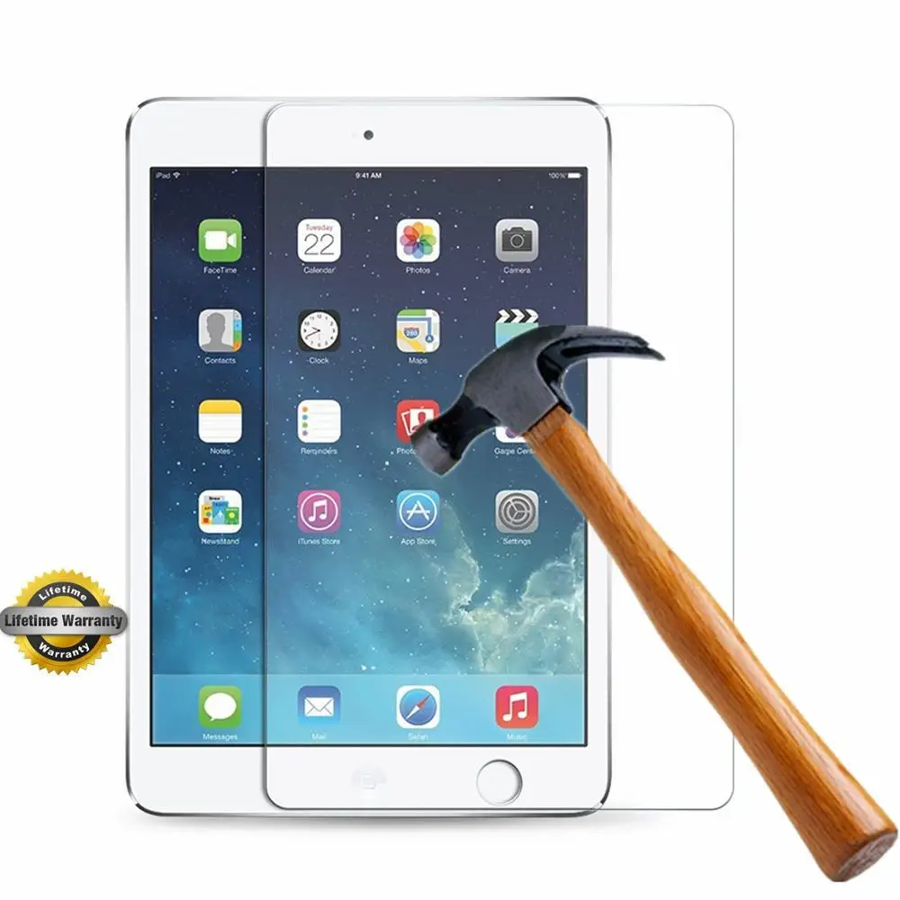 

9H Tempered Glass Film Protection Shield Screen Protector for iPad mini 1 2 3
