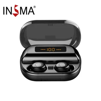 

TWS Wireless bluetooth 5.0 Earphone LED Display 8D Stereo HIFI IPX7 Waterproof Sport Touch Headsets With 4000mAh Power Bank