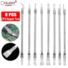 Kit d'outils de réparation de téléphone 8 en 1, puce IC, CPU, Burin en métal, Kit d'outils mobiles pour téléphone portable, CPU, puce NAND IC, couteaux, Bolator 