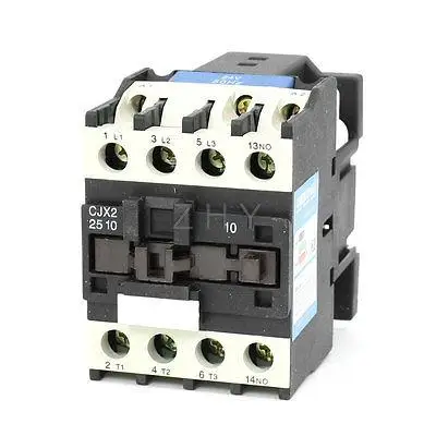 

CJX2-2510 AC Contactor 24V 50/60Hz Coil 25A 3-Phase 3-Pole 1NO