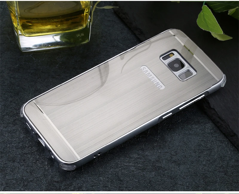 Nohon для samsung Galaxy S8 Plus чехол противоударный металлический Алюминиевая Матовая рамка PC задняя крышка для Galaxy S8 S8 Plus S8+ чехол Coque
