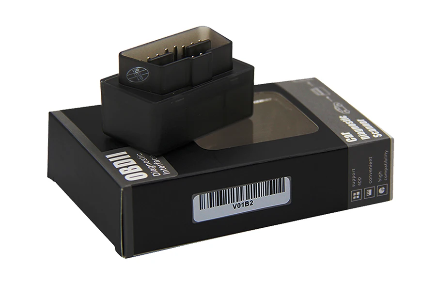 Автомобильный диагностический мини сканер Allways Elm327 Bluetooth OBD2 Elm 327 в 1 5