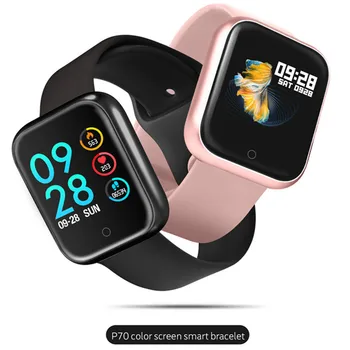 

Original P70 Smart Watch Bracelet With Blood Pressure Heart Rate Monitor Pedometer Fitness Tracker Smartwatch for IOS Android