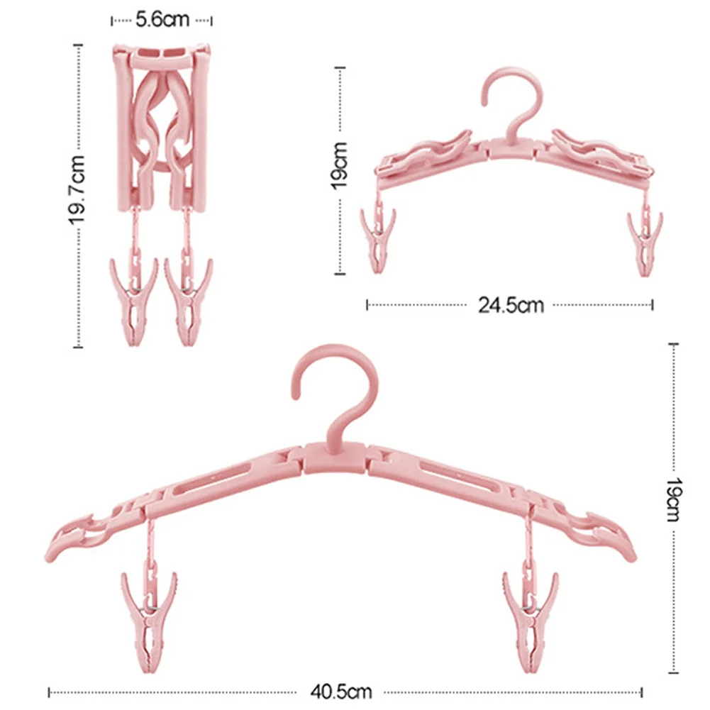 1 шт. многофункциональная Складная устойчивая противоскользящая портативная компактная домашняя вешалка для сушки одежды с зажимом в скандинавском стиле