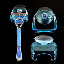 

Trimmer Shaping Tool Razor Bathroom Wall-mounted Suction Cup Razor Rack Holder Shaver Hanger Clean Supply Shaving Accessories