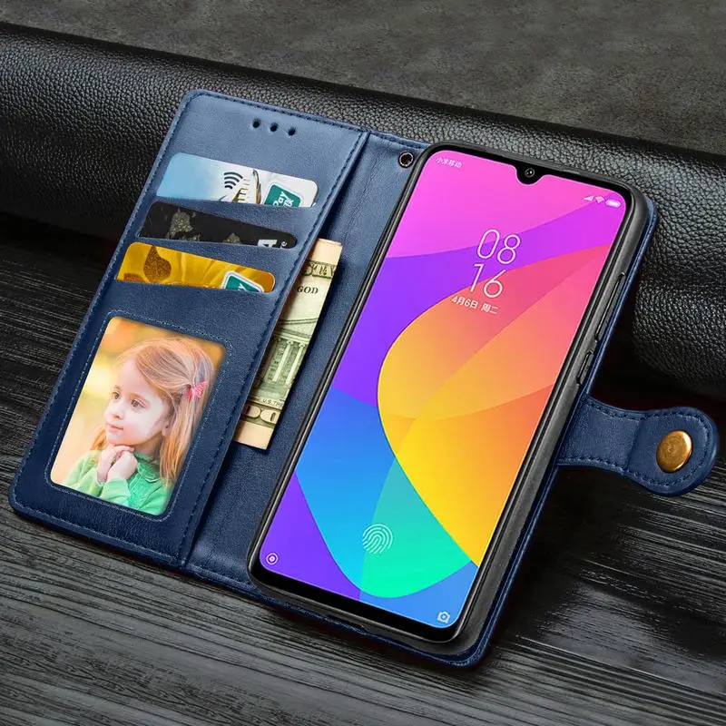 Чехол для Xiaomi mi 9 Lite CC9 Pro CC9E чехол Роскошный Ретро кожаный бумажник флип чехол для телефона для Xiaomi mi 9T mi 9 Pro mi 9T Coque