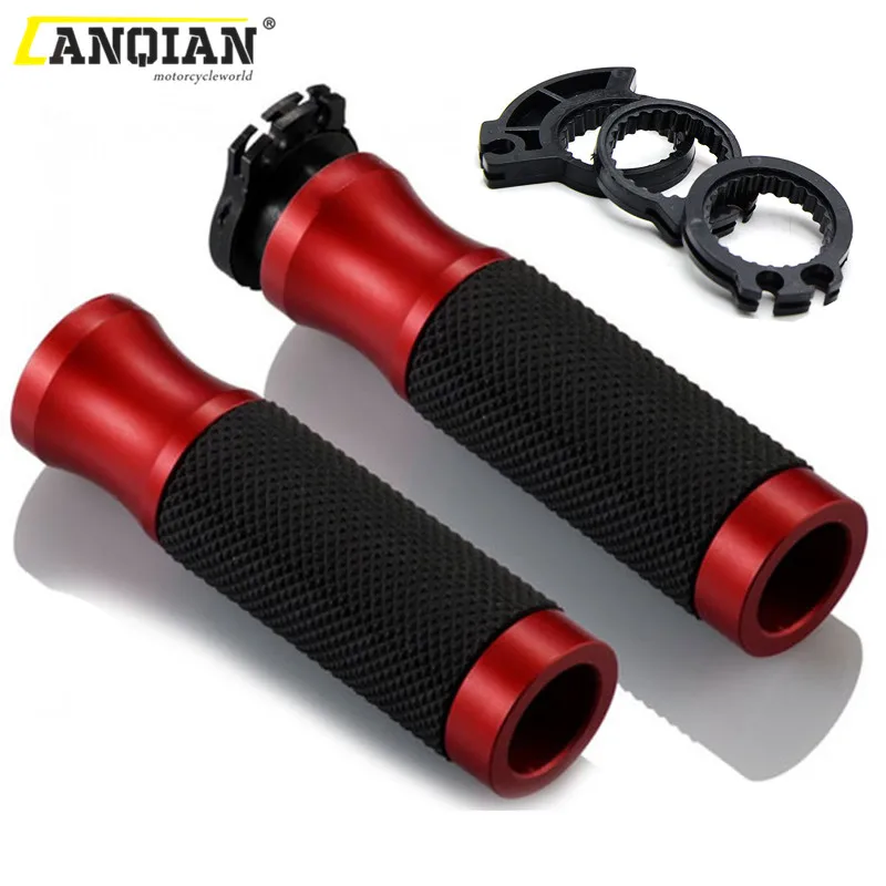 Universal Motorcycle Handlebar Hand Grips Rubber Gel Handle Grip for Honda CBR 125 300 259 500 R