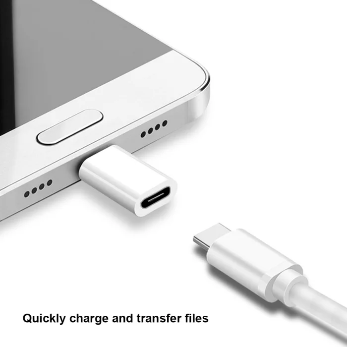 Мини-usb 3,1 type C Женский к Micro USB Мужской адаптер зарядного устройства для Macbook Oneplus конвертер адаптер