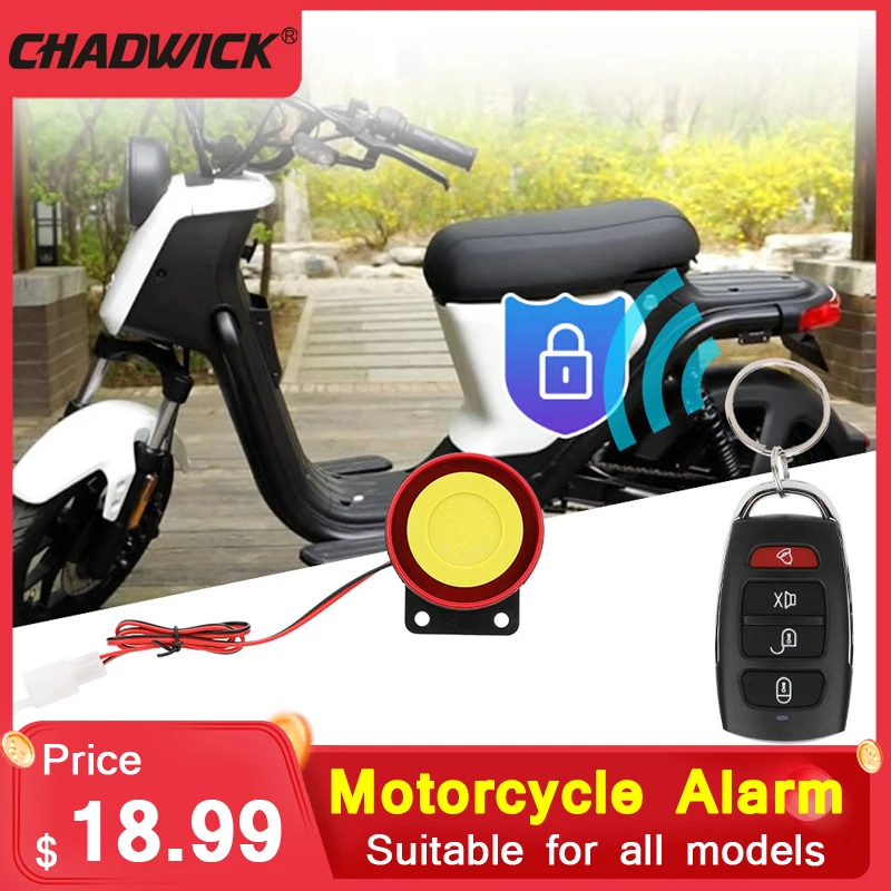 motorbike alarm system