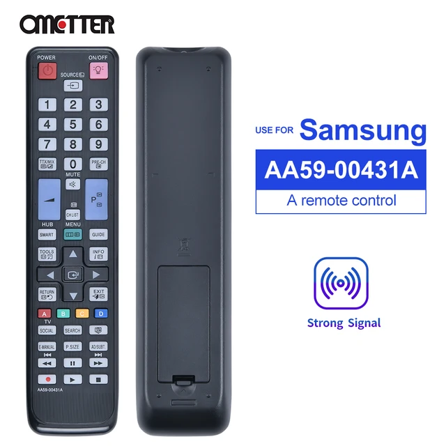 Suitable for Samsung 3D Smart TV AA59-00431A remote control PS51D8000 PS64D8000 UE40D7000 UE40D8000 black