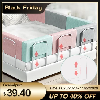

Baby Bed Guardrail Baby Playpen Crib Bed Safety Rail Bed Fence Bed Guards for Toddlers Bed Rail Baby Bed Accessories forSleeping