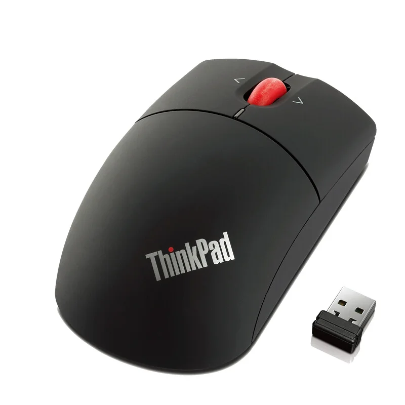 Lenovo ThinkPad OA36193 Лазерная беспроводная мышь 2,4 ГГц 1000 dpi красный точка USB для ноутбука ПК офисный дом