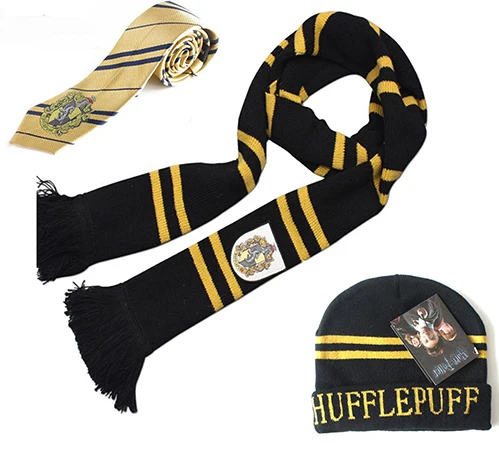 Хлопковый шарф Поттера Косплей Hw школьный шарф Ravenclaw Гермиона длинные шарфы Слизерин шейный платок для женщин мужчин и мальчиков